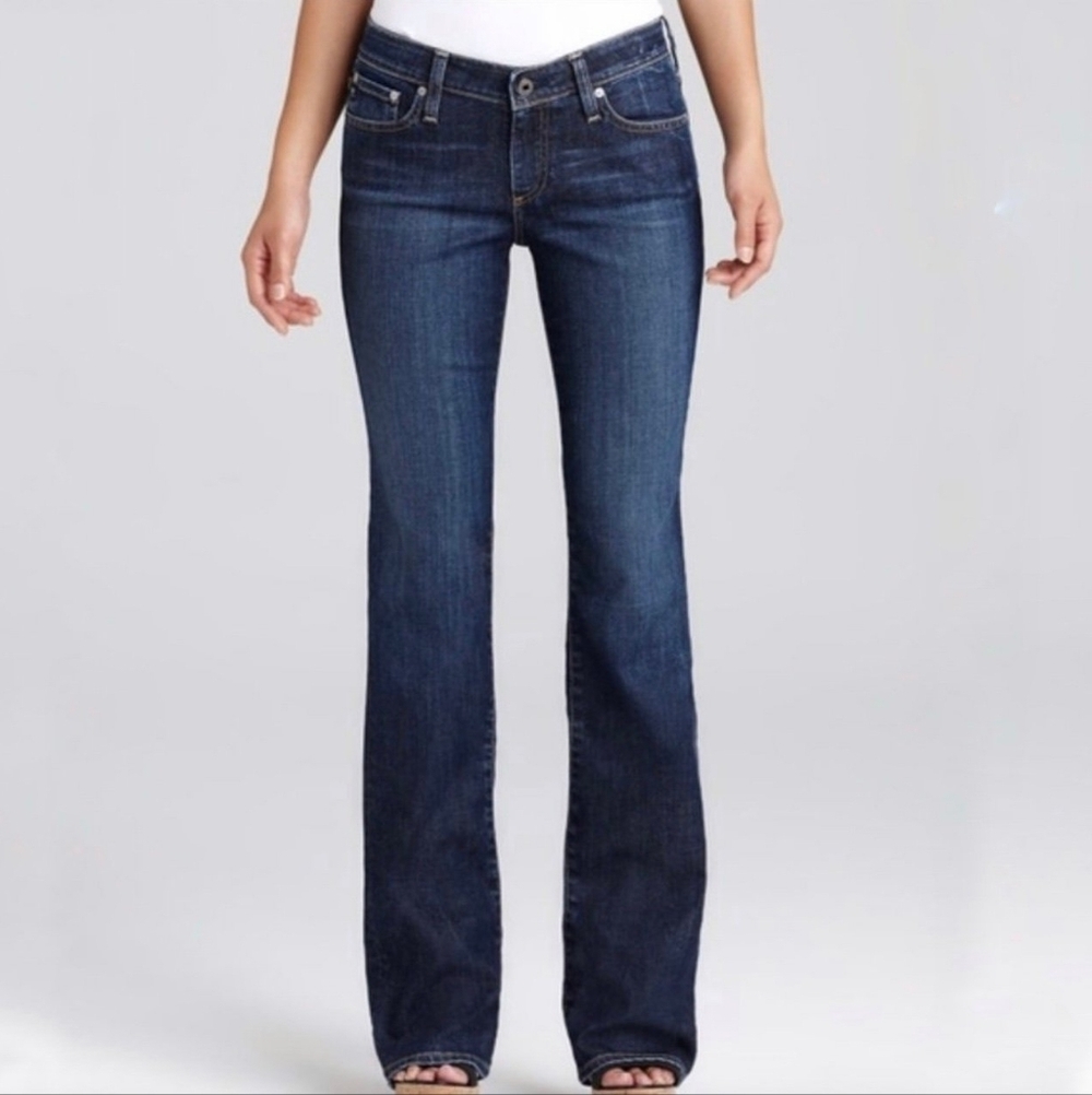 AG Adriano Goldschmied 28R Bootcut Jeans Medium Wash Made in USA